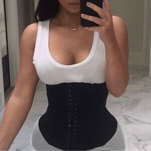 SKIM Black Waist Trainer Cincher size Large